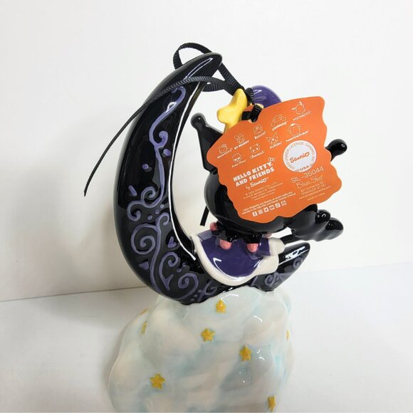 Hello Kitty Kuromi Mystic Moon Halloween Blue Sky Clayworks 7.25" Figurine - NEW - Picture 5 of 8